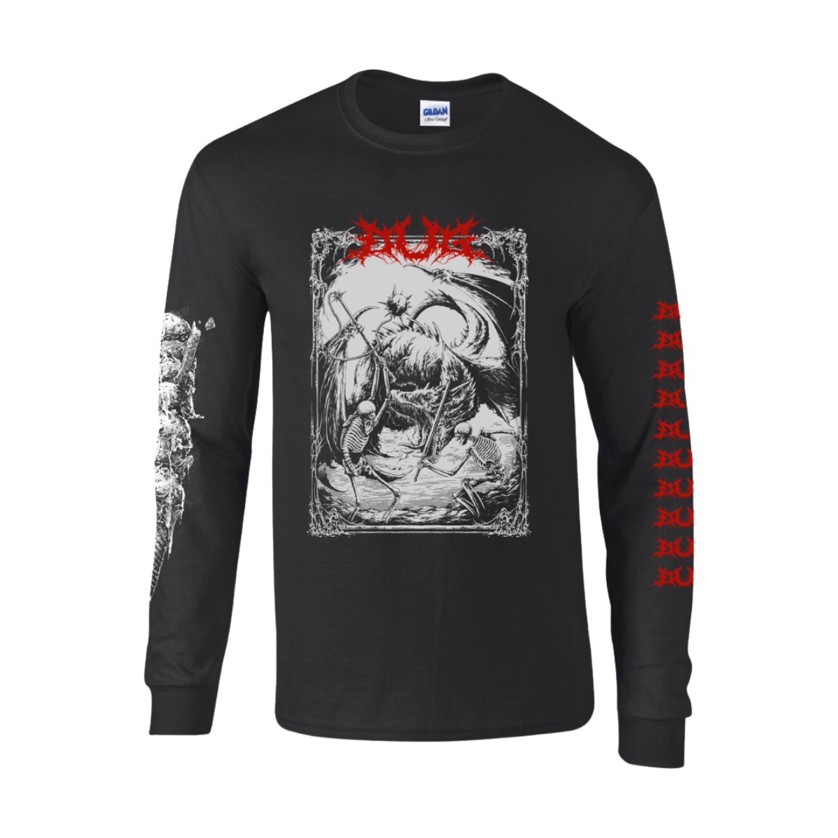 DUG - 'DUG' Long Sleeve Metal T-Shirt